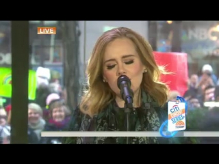 adele — million years ago (live on today show)